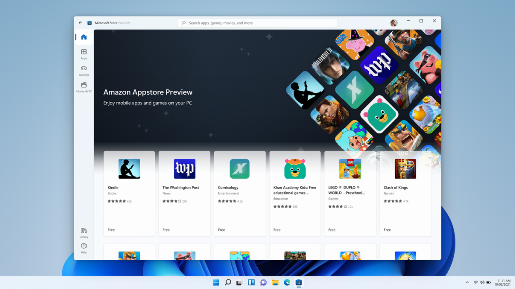 Ahora puede probar las aplicaciones de Android en Windows 11