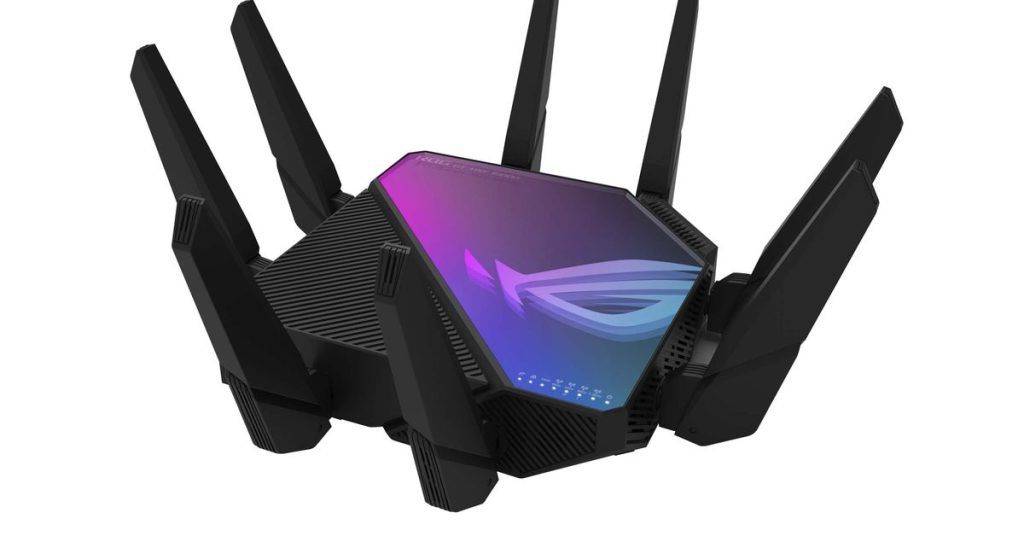 Asus dice que este es el primer enrutador para juegos Wi-Fi 6E de cuatro bandas del mundo