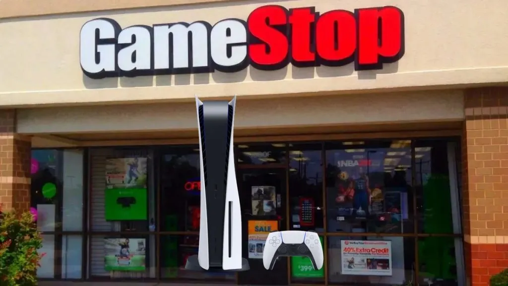 Reabastecimiento de PS5 en la tienda de GameStop