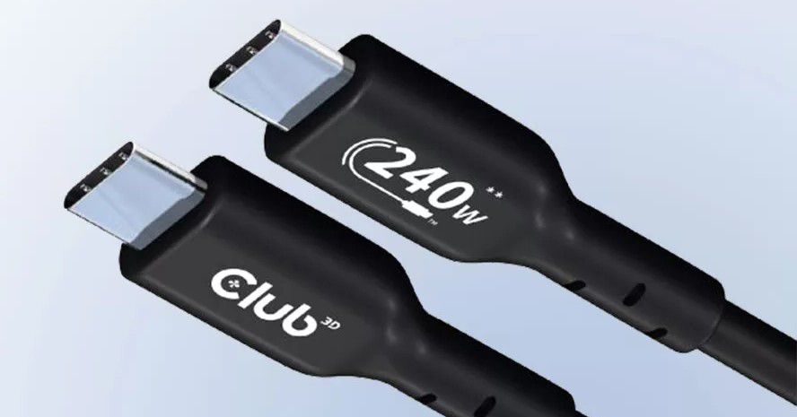 El primer cable USB-C de 240 W acaba de romperse