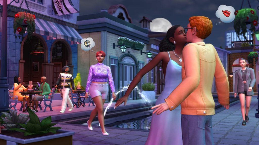 4 nuevos conjuntos de Sims que sacuden las noches, para adultos y niños Sims