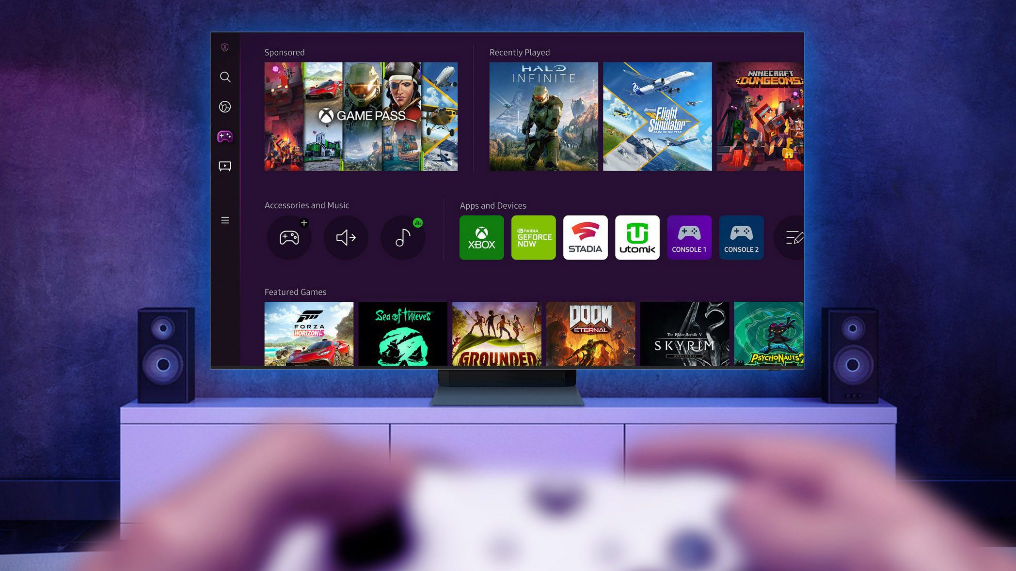 Aplicación Samsung Xbox Cloud Gaming TV