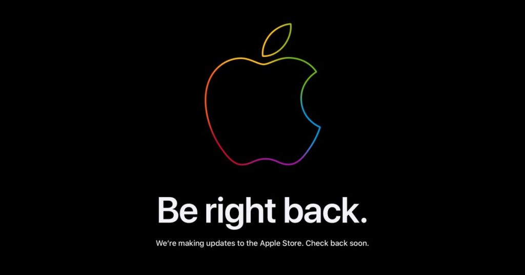 La tienda en línea de Apple está actualmente inactiva en los EE. UU., los detalles no están claros