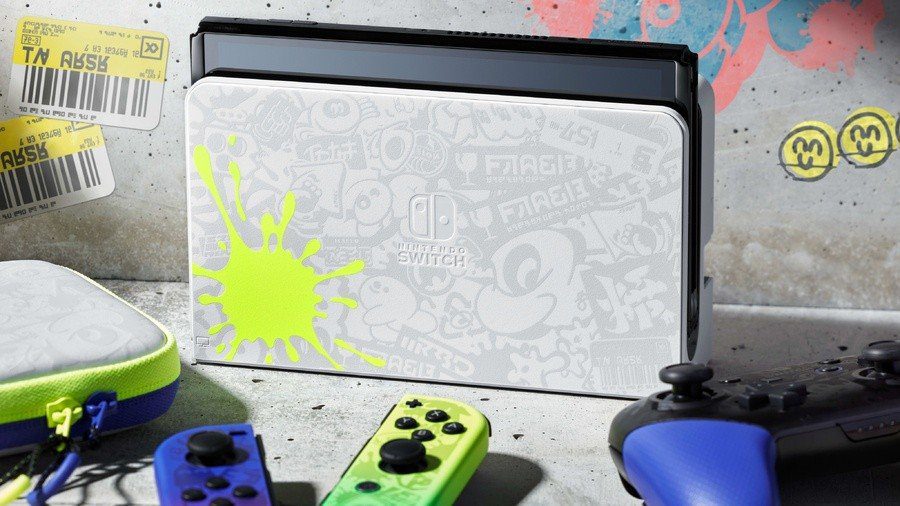 Nintendo Switch OLED Splatoon 3 Edición especial