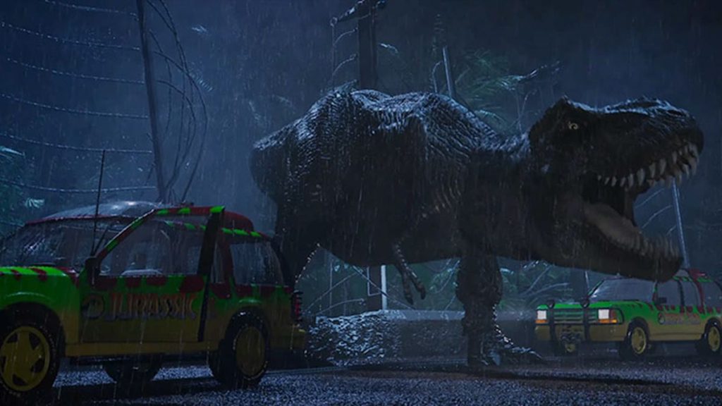 La clásica escena de Jurassic Park ha sido recreada en el juego de PlayStation