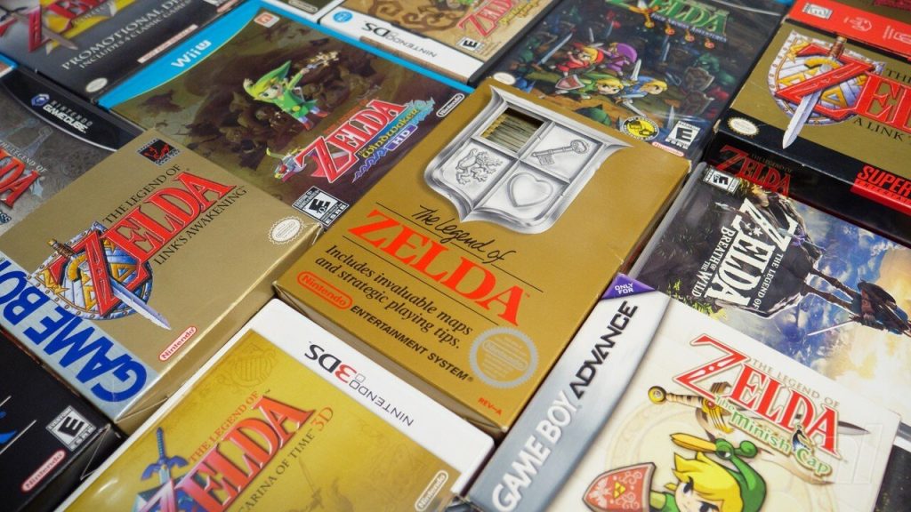 Aleatorio: arte original de 'caja negra' para máscaras de NES Zelda, y Link está feliz