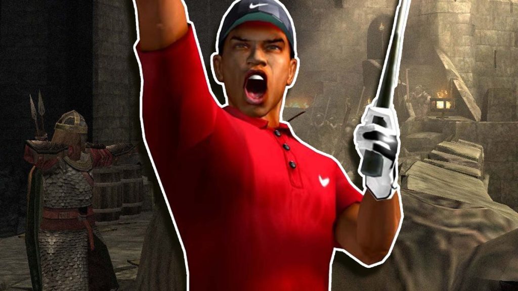 EA hizo el Señor de los Anillos de PS2 con Tiger Woods Golf Engine