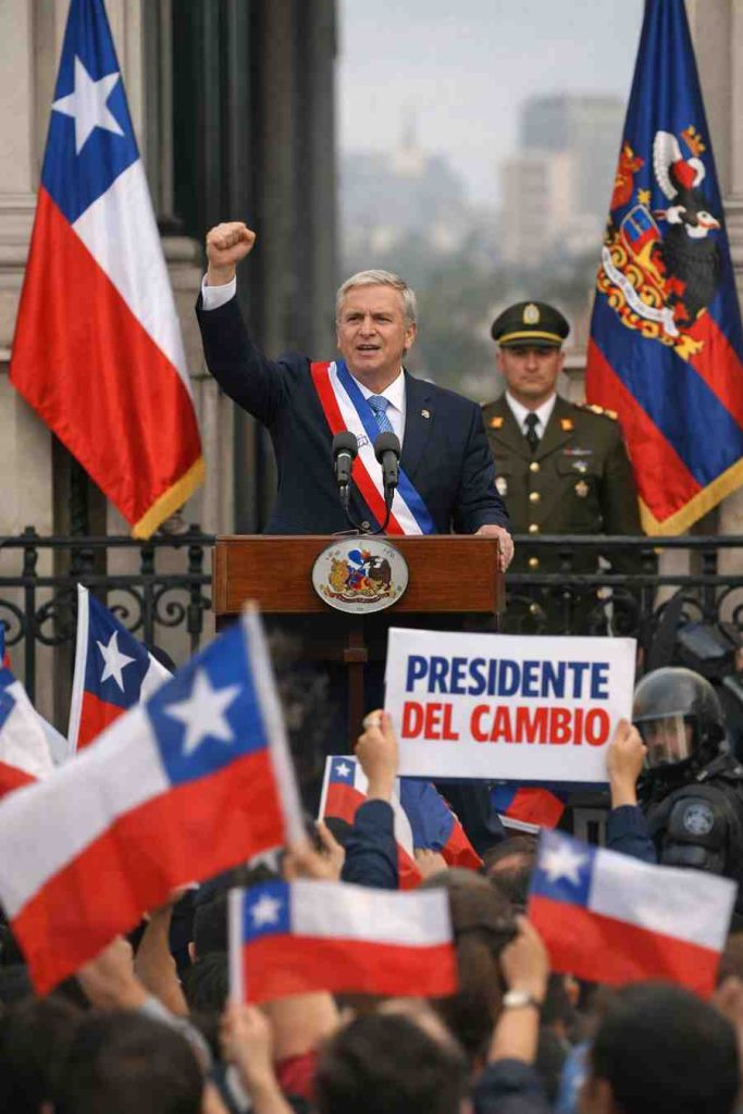 Kast asume la presidencia de Chile y anuncia un “gobierno de emergencia” contra el crimen y la migración irregular Kast asume la presidencia de Chile y anuncia un “gobierno de emergencia” contra el crimen y la migración irregular